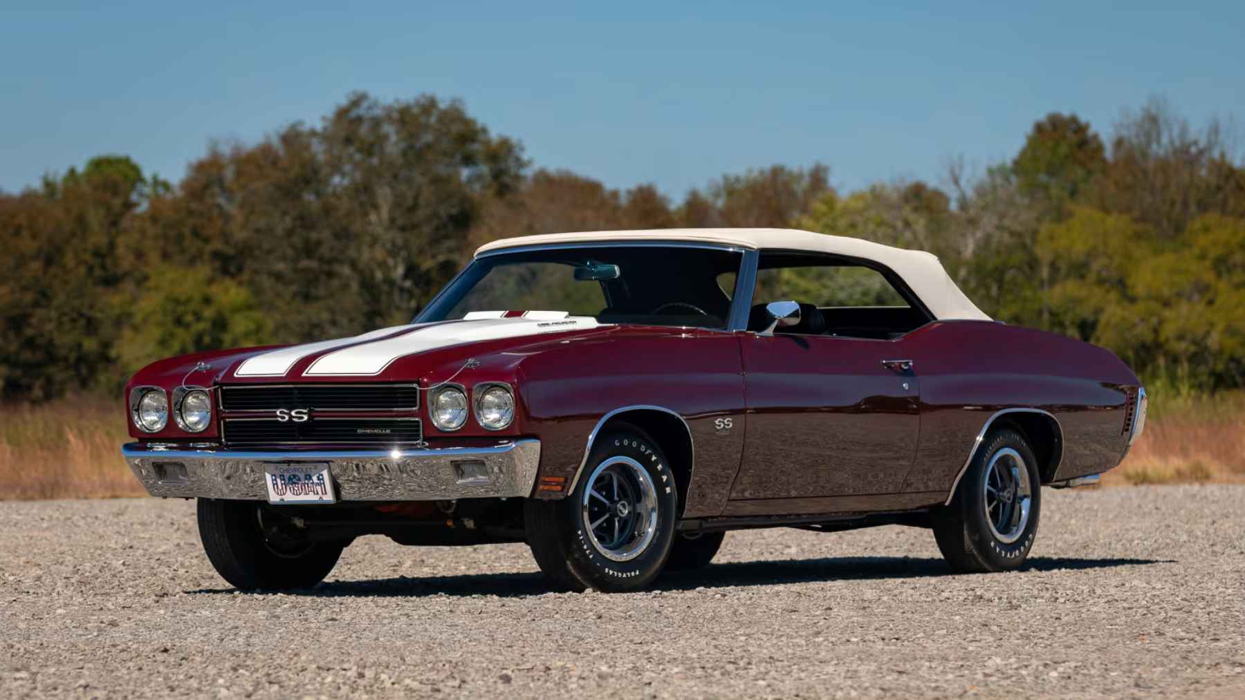 1970 Chevrolet Chevelle SS 454 LS6 Convertible, one of the rarest American muscle cars ever built