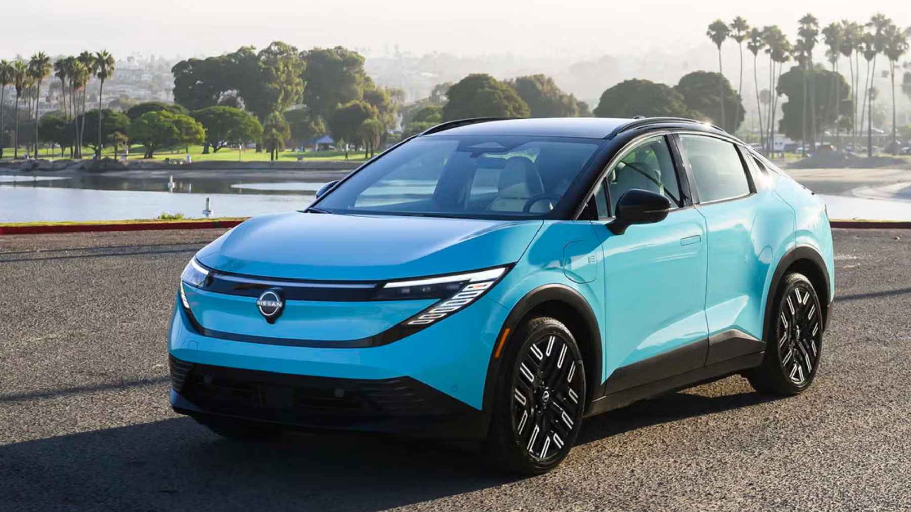 From Lamborghini to Nissan, these are women's favorite cars in 2026, according to 84 journalists from 54 countries 1 2026 Nissan Leaf electric car parked outdoors, the model named Women’s Worldwide Car of the Year 2026.