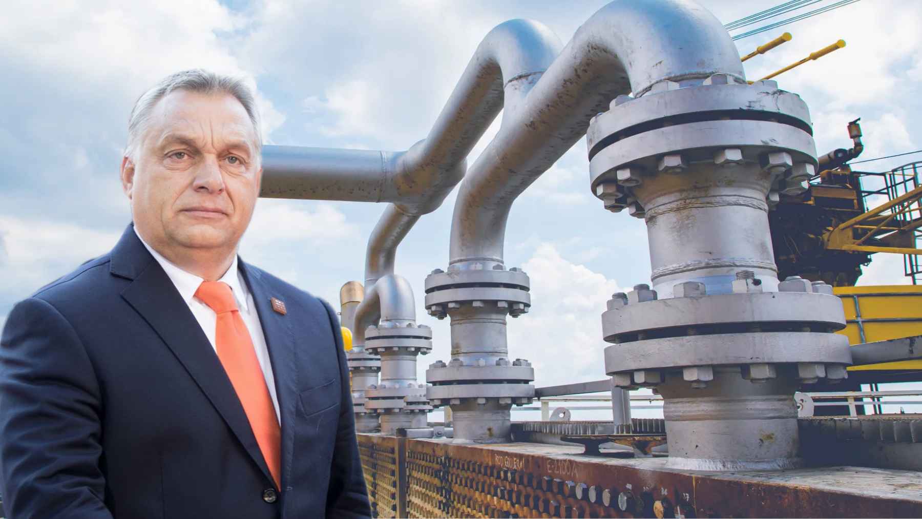 Gas pipeline infrastructure in Europe amid tensions between Hungary and Ukraine over disrupted Druzhba oil flows and potential supply cuts