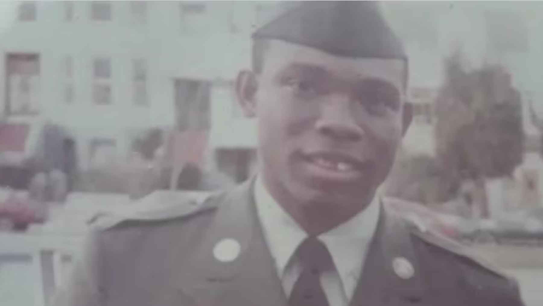 U.S. Army veteran Godfrey Wade in military uniform during his service years after immigrating to the United States.