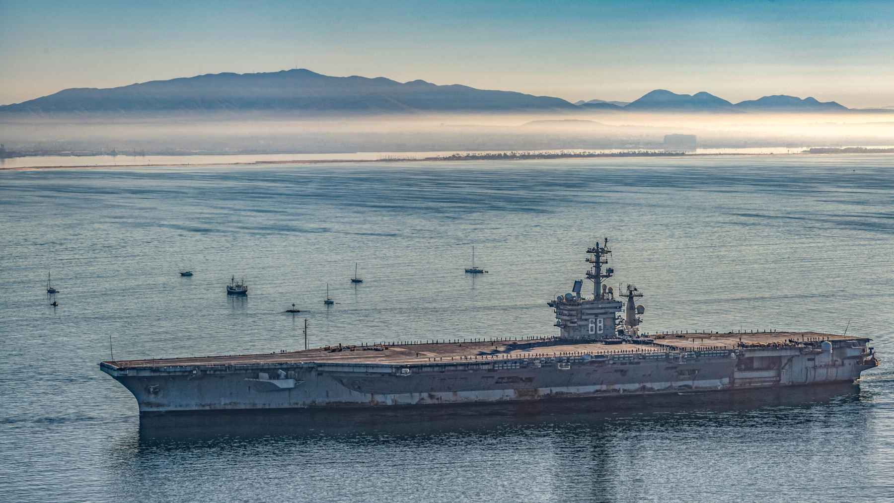 USS Nimitz aircraft carrier sailing near South America during deployment linked to potential Argentina U.S. naval cooperation