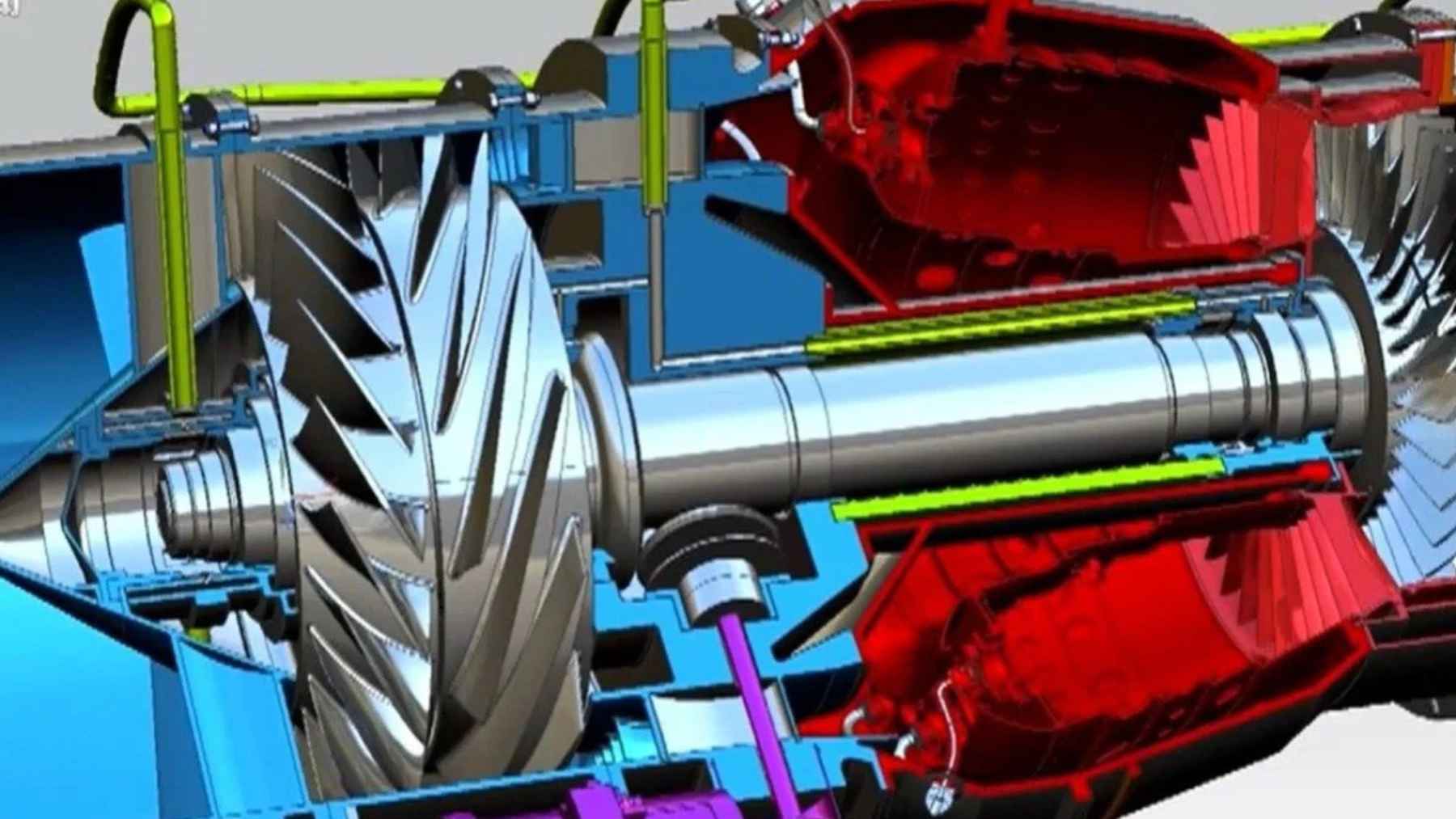 Experimental hypersonic engine setup designed to power aircraft from takeoff to Mach 6 speeds without switching propulsion systems.