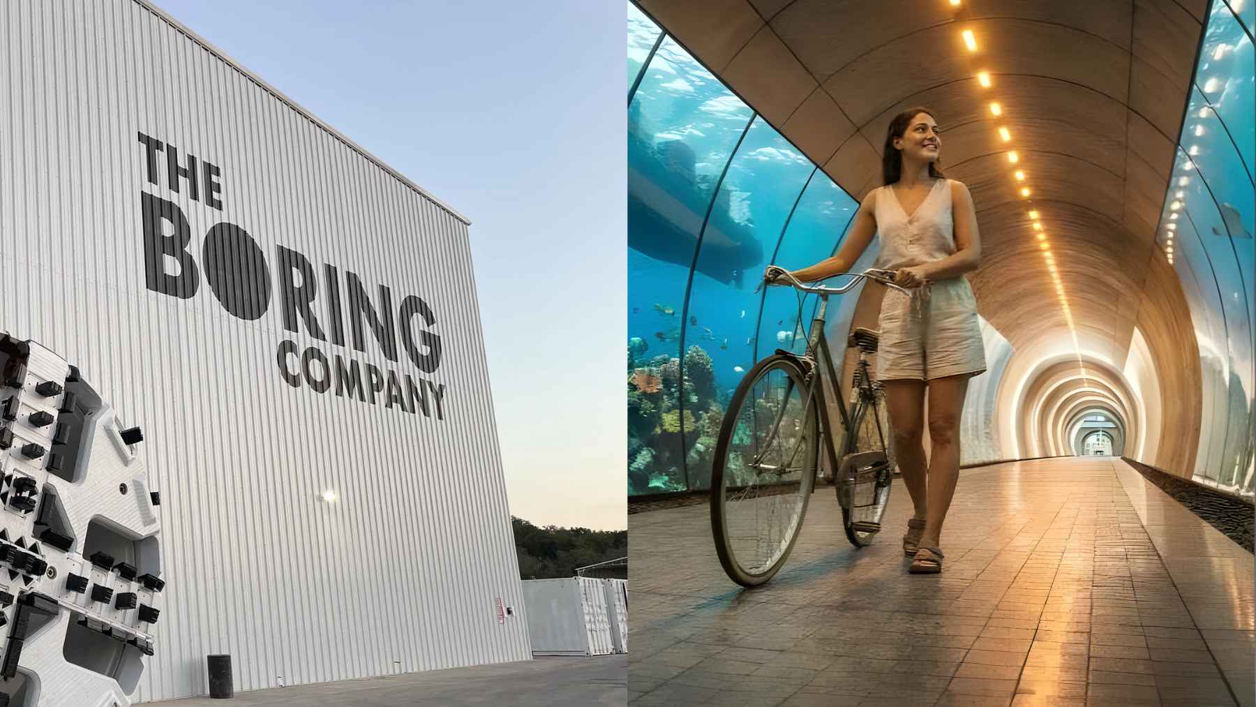Concept of a pedestrian and cycling tunnel beneath the Panama Canal connecting Panama City with western suburbs.