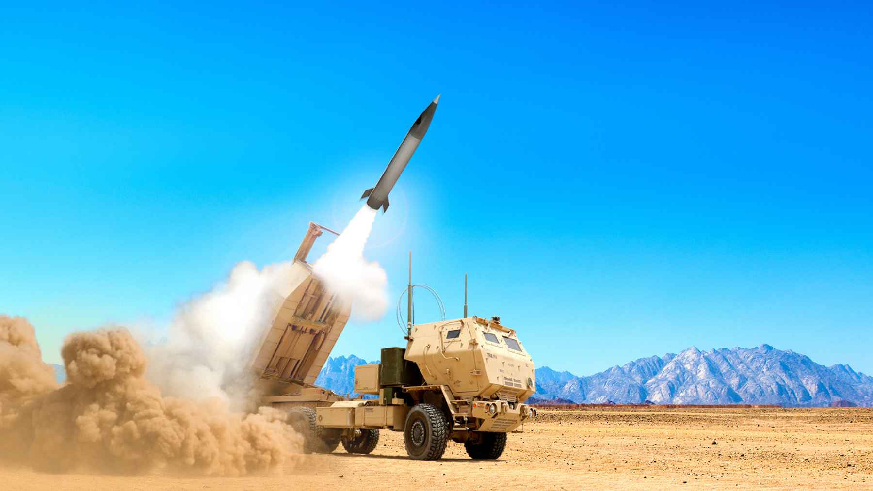 Precision Strike Missile (PrSM) launched from a HIMARS system during a U.S. Army test as production ramps up