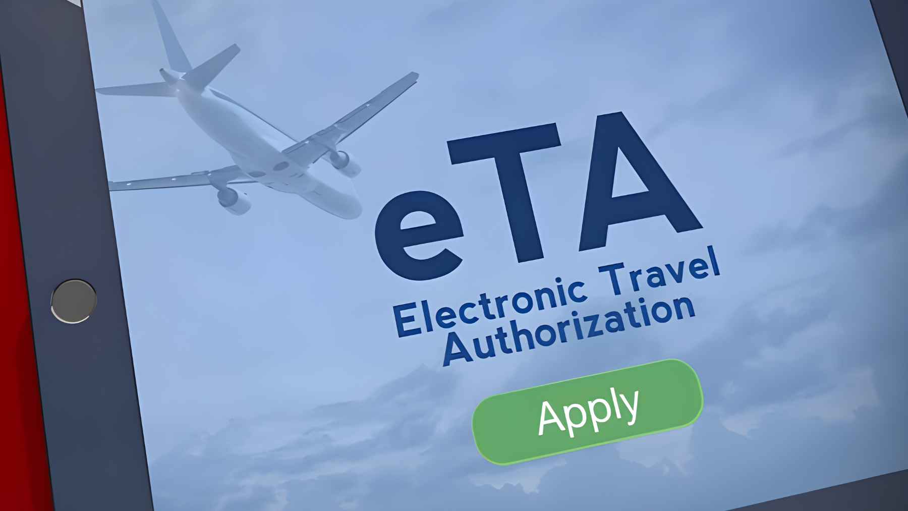 Passengers at airport check-in counter as airlines verify UK ETA approval before allowing boarding