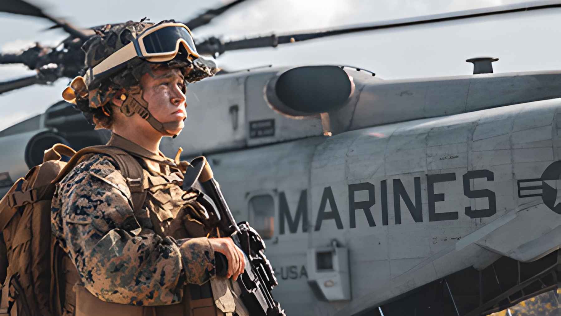 US Marine Corps personnel in formation as new policy mandates rapid response for missing troops