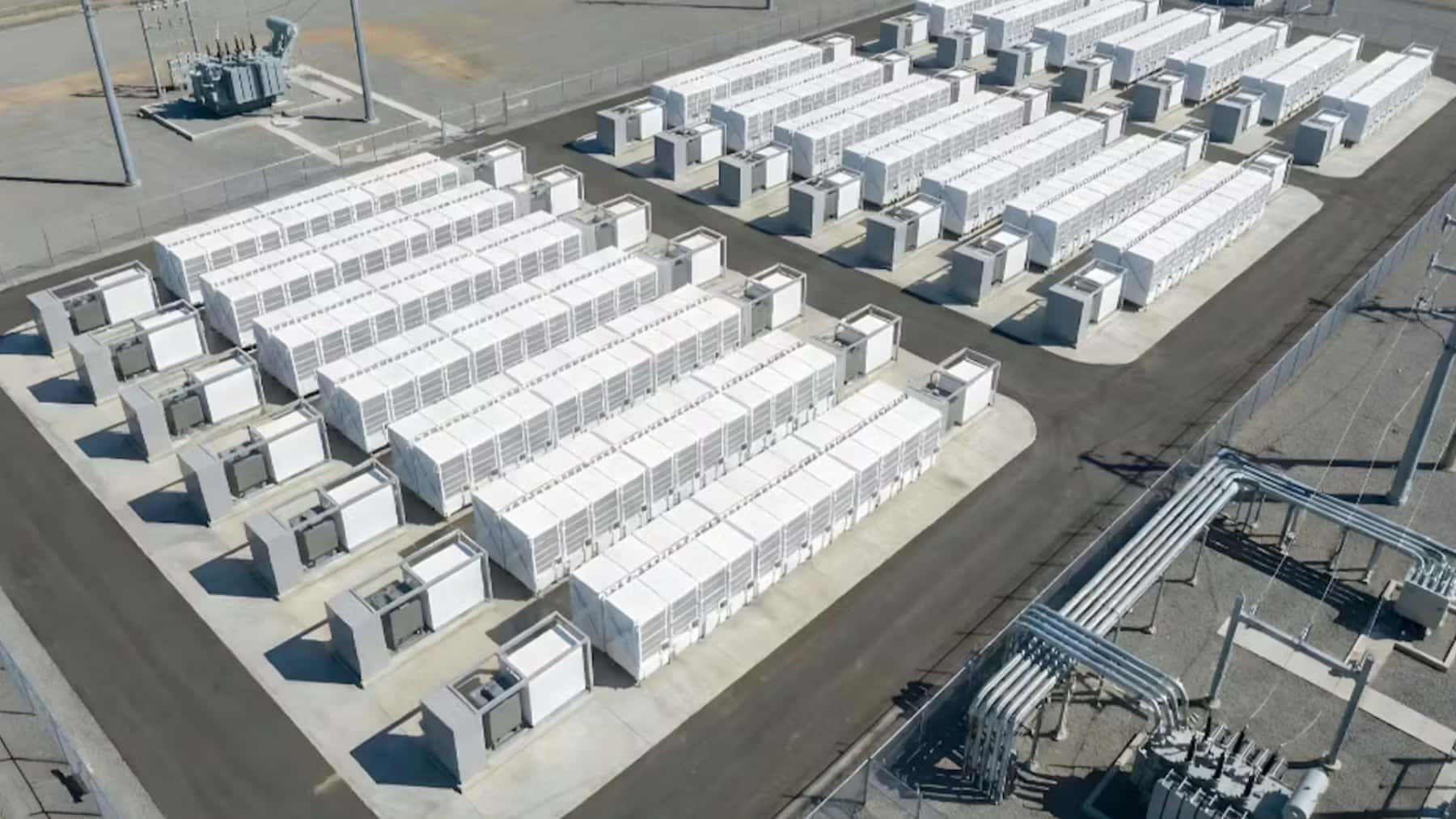 Batería de sales en la red eléctrica