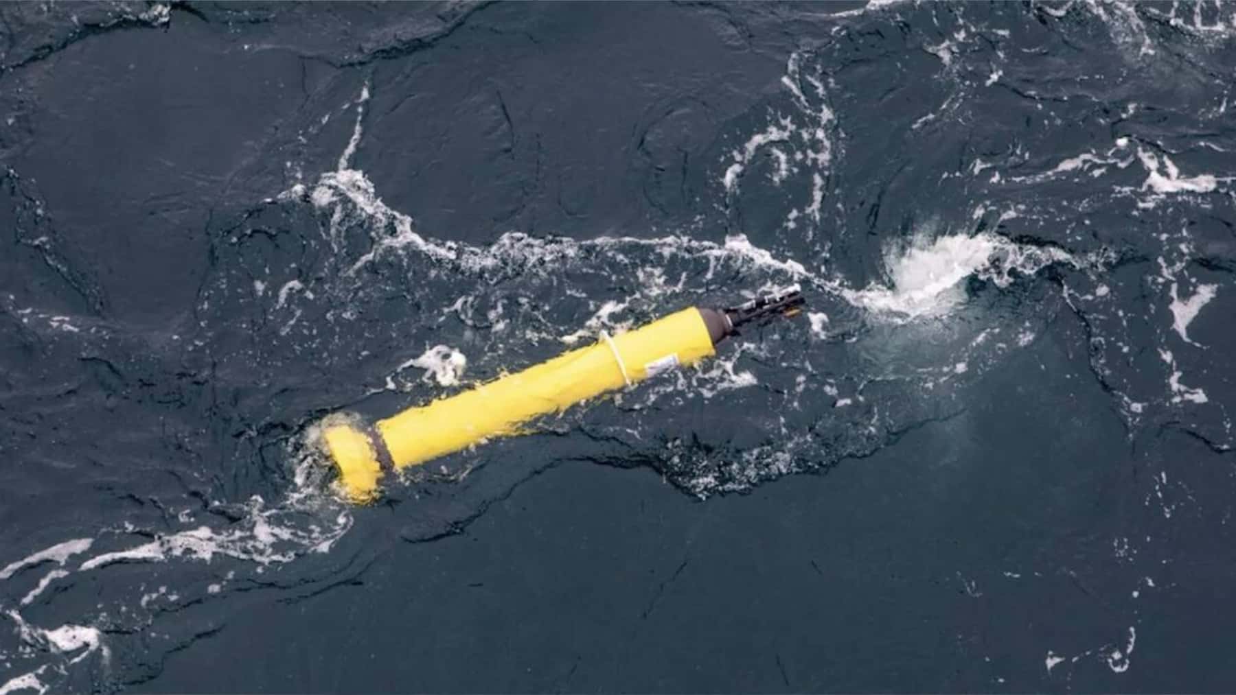 Uno de los flotadores del robot