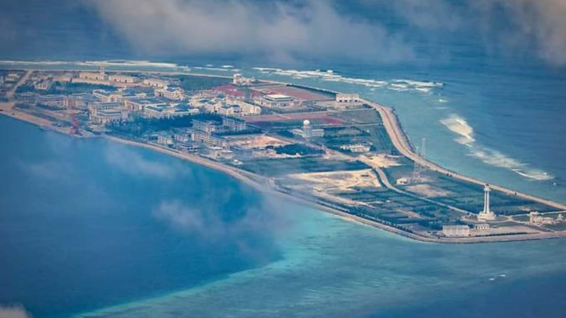 Isla artificial creada por Vietnam